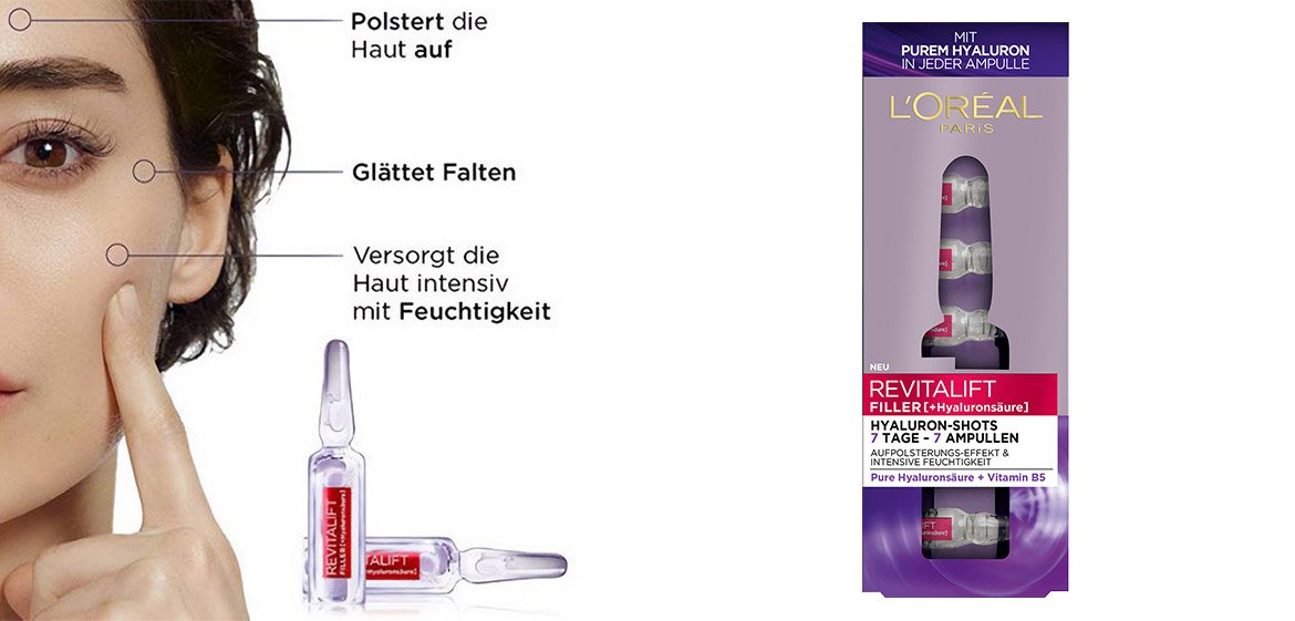 L'Oréal Revitalift Anti-Falten Serum mit Hyaluronsäure Attribute